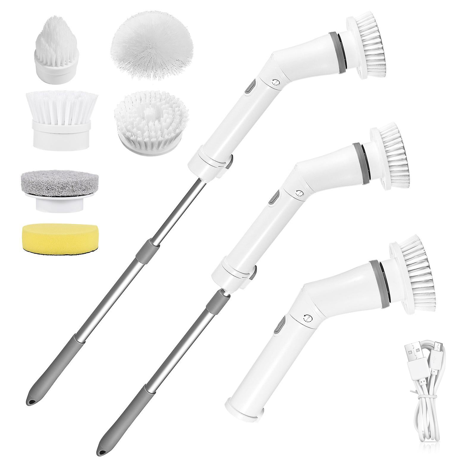 Electric Spin Scrubber Cordless Cleaning Brush