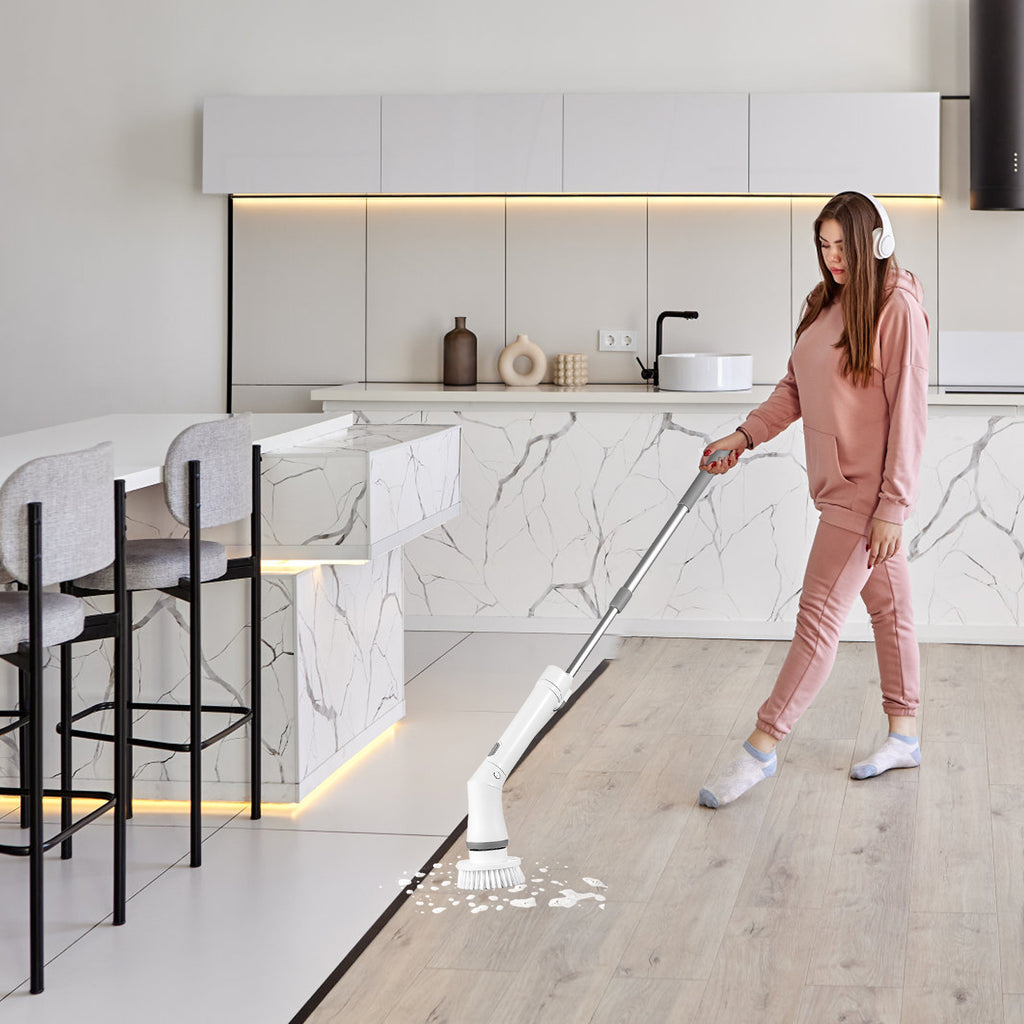 Electric Spin Scrubber Cordless Cleaning Brush