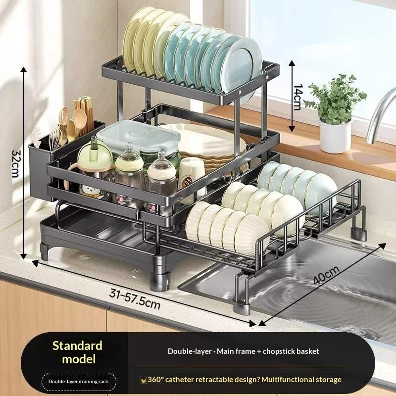 Household Kitchen Organizer Rack for Easy Storage