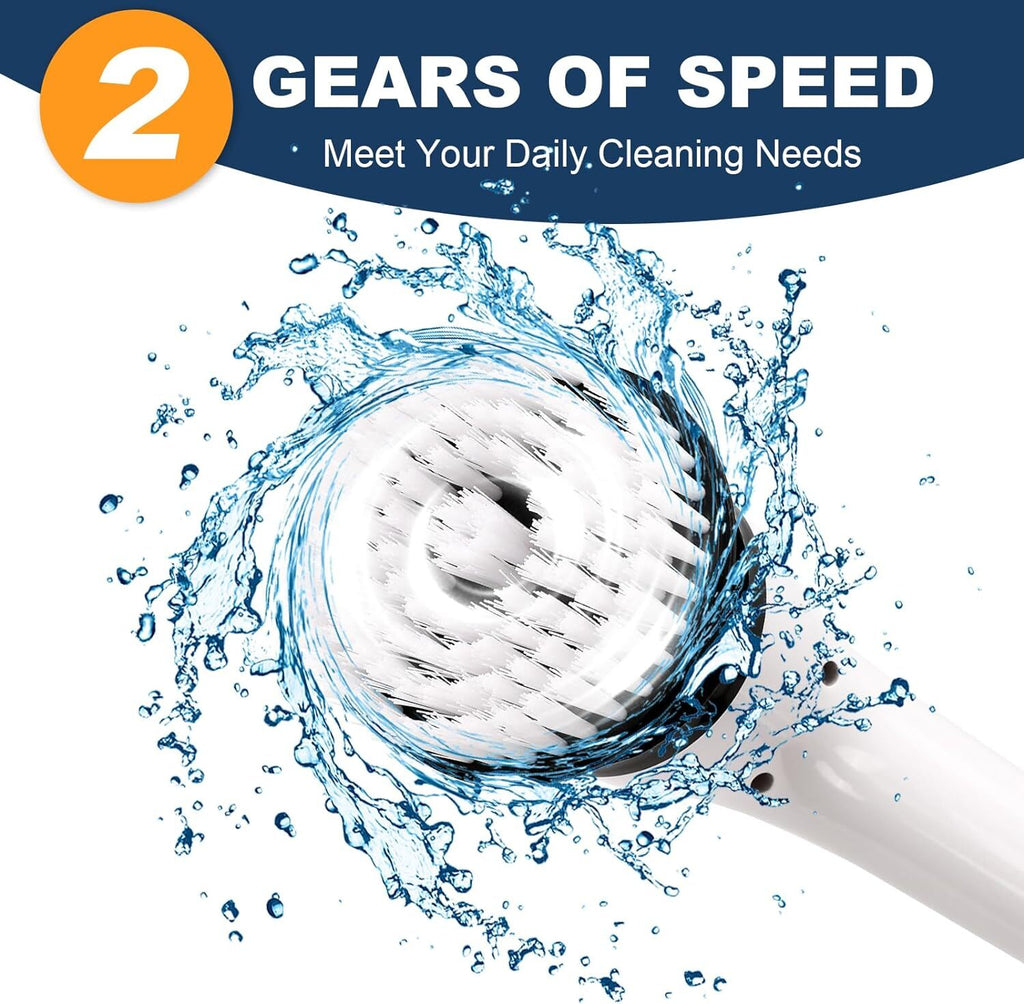 Cordless Electric Spin Scrubber for Bathroom Cleaning
