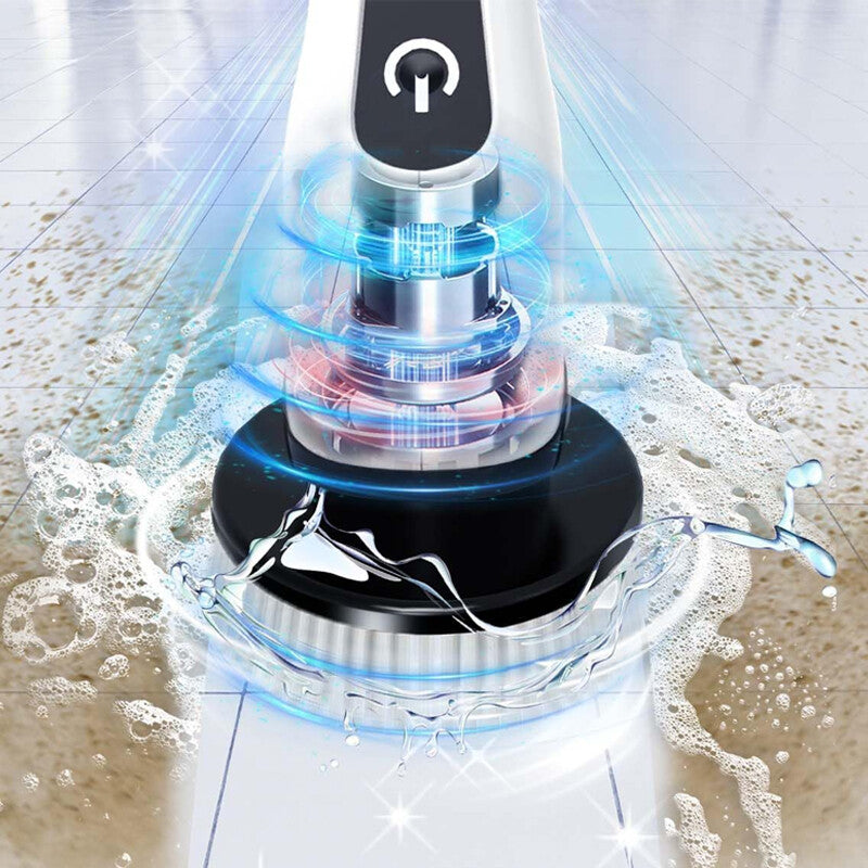 Cordless Electric Spin Scrubber for Bathroom Cleaning